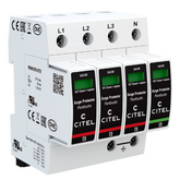 Citel DAC50S-31-275 SPD, type 2, AC, 3P+N, 230/400V - Rubicon Installer Portal